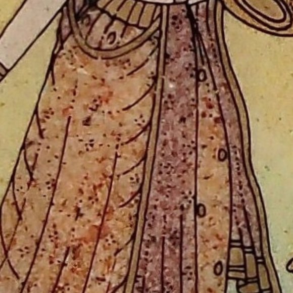 Eco Friendly Handcrafted Blank Book Crushed Gemstones Art Painted On Glass India - Picture 8 of 11